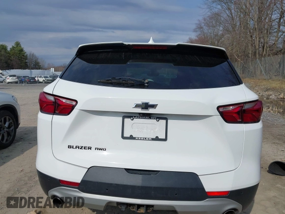 2019 Chevrolet Blazer with VIN 3GNKBHRSXKS591317, listed as a IAAI auction lot 42075872 with 103,595 mi miles and . Bid and sale history available at DreamBid. Image 16.