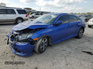 2020 Honda Civic LX z VIN 2HGFC2F69LH602387, wystawiony jako Copart lot #51446375 z przebiegiem 51 595 mil mil oraz Szkody całkowita. Historia ofert i sprzedaży dostępna na DreamBid. Obrazek 1.