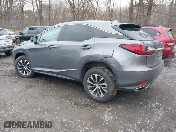 2021 Lexus RX with VIN 2T2HZMDA4MC259360, listed as a IAAI auction lot 41820519 with 57,747 mi miles. Bid and sale history available at carsss.com. Image 3.