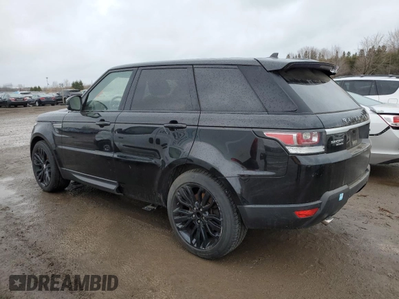 2016 Land Rover Range Rover Sport HSE z VIN SALWR2KF1GA595113, wystawiony jako Copart lot #48534835 z przebiegiem Nie podano mil oraz Szkody całkowita. Historia ofert i sprzedaży dostępna na DreamBid. Obrazek 2.