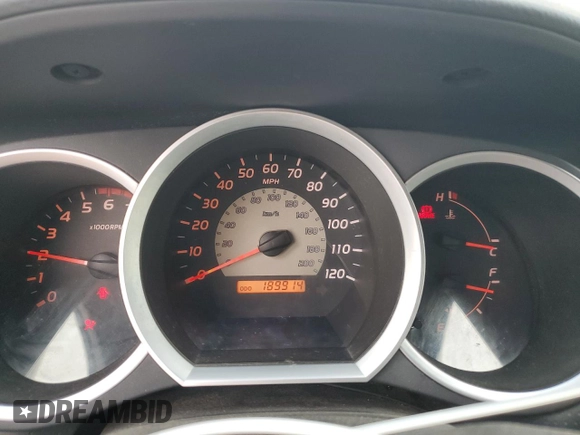 2005 Toyota Tacoma with VIN 5TEPX42NX5Z038577, listed as a Copart auction lot 78828654 with 189,914 mi miles and Salvage Title. Bid and sale history available at carsss.com. Image 9.