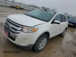 2013 Ford Edge Limited z VIN 2FMDK3KC1DBA86696, wystawiony jako Copart lot #80852164 z przebiegiem 134 670 mil mil oraz Szkody całkowita. Historia ofert i sprzedaży dostępna na DreamBid. Obrazek 1.