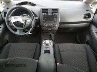2015 Nissan LEAF SV with VIN 1N4AZ0CPXFC321799, listed as a Copart auction lot 35754823 with 55,371 mi miles. Bid and sale history available at carsss.com. Image 8.