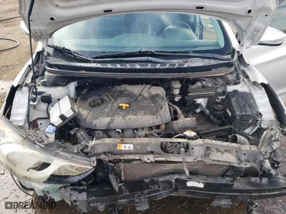 2013 Hyundai Elantra GLS PZEV with VIN KMHDH4AE6DU546484, listed as a Copart auction lot 86508924 with 135,475 mi miles and Salvage Title. Bid and sale history available at carsss.com. Image 11.