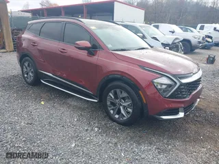 2023 Kia Sportage SX with VIN 5XYK43AF1PG089874, listed as a IAAI auction lot 40760468 with 31,060 mi miles. Bid and sale history available at carsss.com. Image 1.