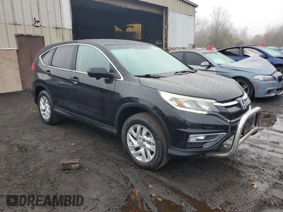 2015 Honda CR-V EX with VIN 2HKRM4H51FH647683, listed as a Copart auction lot 75512454 with 267,542 mi miles and Salvage Title. Bid and sale history available at DreamBid. Image 4.