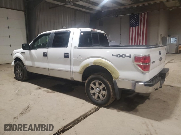 2013 Ford F-150 XL with VIN 1FTFW1EF8DKF24695, listed as a Copart auction lot 48121735 with 157,303 mi miles and Salvage Title. Bid and sale history available at carsss.com. Image 2.