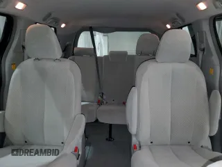 2012 Toyota Sienna LE with VIN 5TDJK3DC1CS040870, listed as a Copart auction lot 46342545 with 189,387 mi miles and Salvage Title. Bid and sale history available at carsss.com. Image 10.
