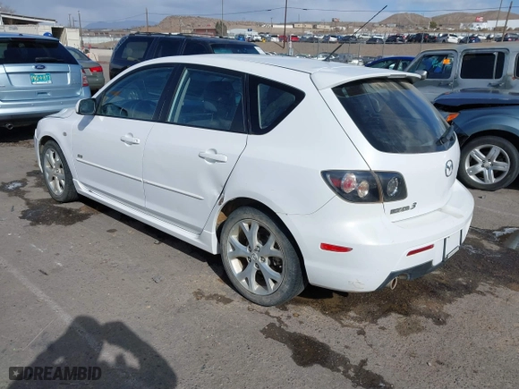 2008 Mazda Mazda3 s Grand Touring with VIN JM1BK343581834456, listed as a IAAI auction lot 41511870 with 135,619 mi miles. Bid and sale history available at carsss.com. Image 3.