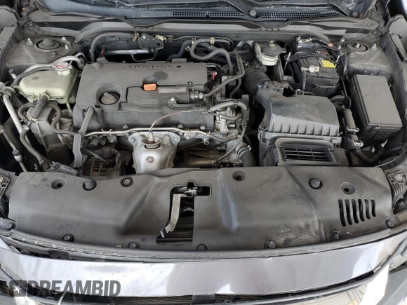 2017 Honda Civic LX with VIN 19XFC2F56HE206118, listed as a Copart auction lot 58777885 with 59,710 mi miles and Salvage title. Bid and sale history available at DreamBid. Image 11.