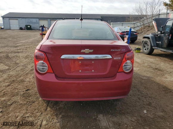2015 Chevrolet Sonic LT with VIN 1G1JC5SB6F4158294, listed as a Copart auction lot 49575425 with 121,948 mi miles and Clean Title. Bid and sale history available at carsss.com. Image 6.