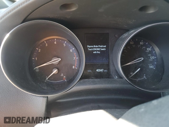 2019 Toyota C-HR XLE with VIN JTNKHMBX5K1049514, listed as a Copart auction lot 67380454 with 40,047 mi miles and Salvage Title. Bid and sale history available at DreamBid. Image 9.