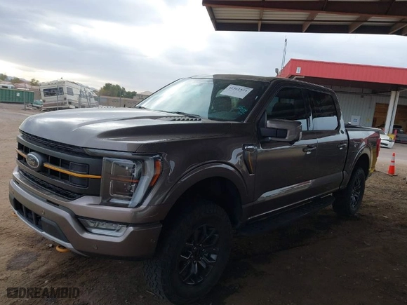 2022 Ford F-150 XL with VIN 1FTEW1E86NFA89134, listed as a IAAI auction lot 41561854 with 33,862 mi miles. Bid and sale history available at carsss.com. Image 14.