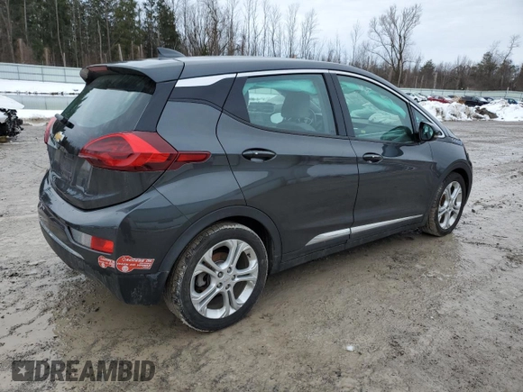 2017 Chevrolet Bolt EV LT with VIN 1G1FW6S08H4144921, listed as a Copart auction lot 43111153 with 59,856 mi miles. Bid and sale history available at carsss.com. Image 3.