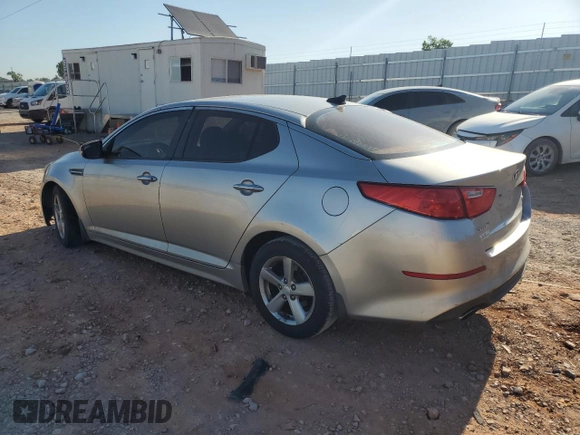 2014 Kia Optima LX z VIN 5XXGM4A75EG310978, wystawiony jako Copart lot #56861635 z przebiegiem 177 303 mil mil oraz Czysty tytuł • Clean title. Historia ofert i sprzedaży dostępna na DreamBid. Obrazek 2.