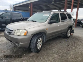 2002 Mazda Tribute LX with VIN 4F2YU09132KM24637, listed as a Copart auction lot 88919855 with 211,198 mi miles and Salvage Title. Bid and sale history available at carsss.com. Image 1.