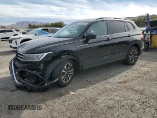 2022 Volkswagen Tiguan S z VIN 3VV1B7AX3NM020655, wystawiony jako Copart lot #85063584 z przebiegiem 92 714 mil mil oraz Szkoda całkowita • Salvage title. Historia ofert i sprzedaży dostępna na DreamBid. Obrazek 1.
