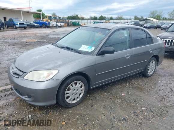 2004 Honda Civic LX z VIN 2HGES16614H624331, wystawiony jako IAAI lot #41928873 z przebiegiem 226 258 mil mil oraz . Historia ofert i sprzedaży dostępna na DreamBid. Obrazek 2.