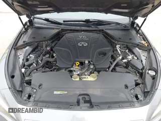 2019 Infiniti Q50 3.0t LUXE with VIN JN1EV7AP6KM511156, listed as a IAAI auction lot 41576308 with 63,620 mi miles. Bid and sale history available at carsss.com. Image 10.