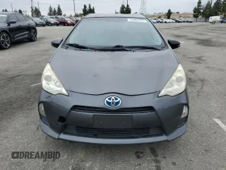 2012 Toyota Prius c One with VIN JTDKDTB32C1028595, listed as a Copart auction lot 53305535 with Not Provided miles and Salvage Title. Bid and sale history available at carsss.com. Image 5.