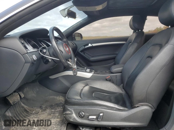 2016 Audi A5 Premium with VIN WAUD2AFR3GA015522, listed as a Copart auction lot 50330945 with 78,105 mi miles and Salvage title. Bid and sale history available at DreamBid. Image 7.