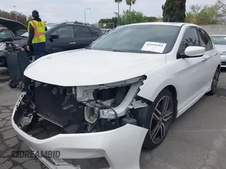 2016 Honda Accord Sport with VIN 1HGCR2F57GA244137, listed as a IAAI auction lot 41999284 with 87,660 mi miles and . Bid and sale history available at DreamBid. Image 18.