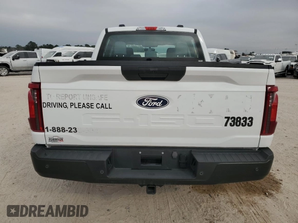 2024 Ford F-150 with VIN 1FTEW1K89RKD05902, listed as a Copart auction lot 44924515 with 3,935 mi miles and Salvage title. Bid and sale history available at DreamBid. Image 6.