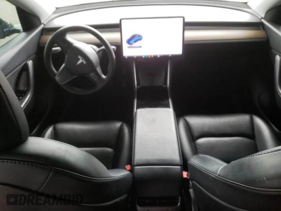 2021 Tesla Model Y Long Range with VIN 5YJYGDEE0MF096777, listed as a Copart auction lot 49005925 with 94,455 mi miles and Salvage Title. Bid and sale history available at DreamBid. Image 8.
