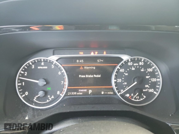 2024 Nissan Pathfinder SL with VIN 5N1DR3CAXRC206771, listed as a Copart auction lot 48818065 with 21,339 mi miles and Salvage title. Bid and sale history available at DreamBid. Image 9.
