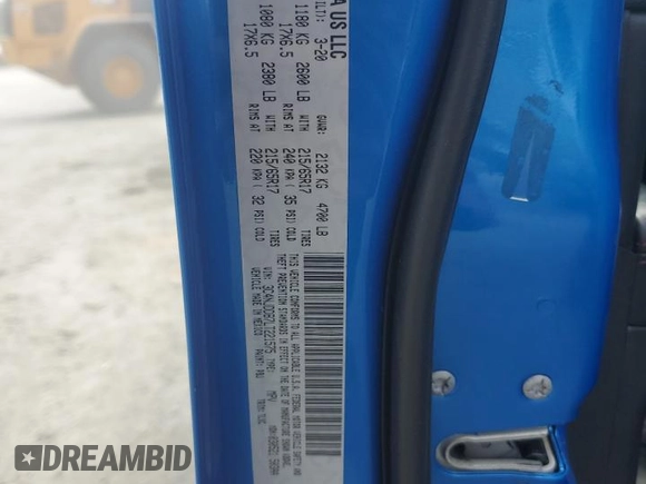 2020 Jeep Compass Trailhawk z VIN 3C4NJDDB7LT221575, wystawiony jako Copart lot #57414255 z przebiegiem 69 159 mil mil oraz Szkoda całkowita • Salvage title. Historia ofert i sprzedaży dostępna na DreamBid. Obrazek 12.