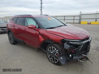 2024 Chevrolet Blazer RS with VIN 3GNKBERS5RS187284, listed as a Copart auction lot 85164194 with 5,694 mi miles and Salvage Title. Bid and sale history available at carsss.com. Image 4.