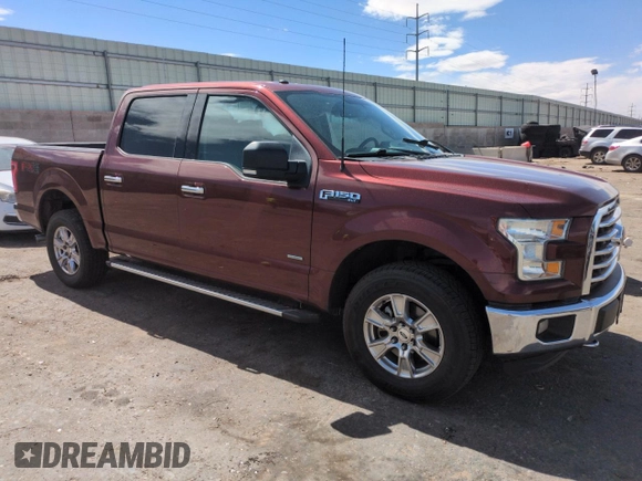 2016 Ford F-150 XLT with VIN 1FTEW1EG2GKD88539, listed as a Copart auction lot 56975835 with 142,775 mi miles and Salvage title. Bid and sale history available at DreamBid. Image 4.