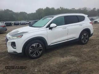 2019 Hyundai Santa Fe Limited z VIN 5NMS5CAA7KH027217, wystawiony jako Copart lot #80424754 z przebiegiem 86 370 mil mil oraz Szkoda całkowita • Salvage title. Historia ofert i sprzedaży dostępna na DreamBid. Obrazek 1.