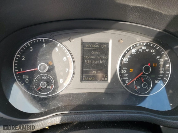 2015 Volkswagen Passat 1.8T Sport with VIN 1VWBT7A39FC088875, listed as a Copart auction lot 84432844 with 183,489 mi miles and Salvage Title. Bid and sale history available at carsss.com. Image 9.