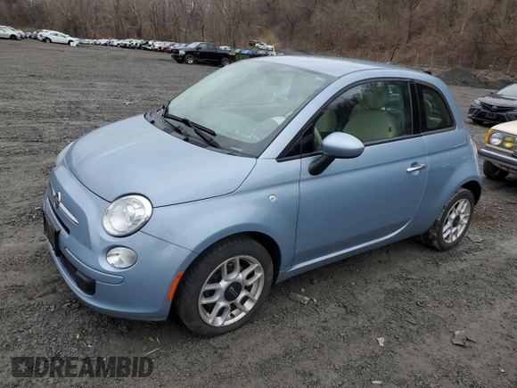 2015 FIAT 500 Pop with VIN 3C3CFFAR9FT555959, listed as a Copart auction lot 52739165 with 91,867 mi miles and Clean Title. Bid and sale history available at carsss.com. Image 1.