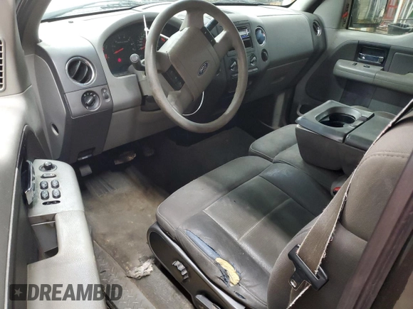 2006 Ford F-150 STX with VIN 1FTRX14W66NA37122, listed as a Copart auction lot 82414464 with 235,736 mi miles and Salvage title. Bid and sale history available at DreamBid. Image 8.