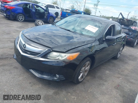 2014 Acura ILX Premium Pkg with VIN 19VDE1F51EE006568, listed as a IAAI auction lot 41791025 with 118,803 mi miles. Bid and sale history available at carsss.com. Image 2.