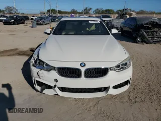 2014 BMW 4 Series 435i with VIN WBA3R1C51EK190948, listed as a Copart auction lot 44490905 with 71,371 mi miles and Salvage Title. Bid and sale history available at carsss.com. Image 5.