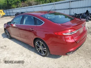 2017 Ford Fusion Titanium с VIN 3FA6P0D96HR208223, выставлен на аукционе Copart как лот 57019565 с пробегом 73 211 миль миль и Списание • Salvage title. История ставок и продаж доступна на DreamBid. Изображение 2.