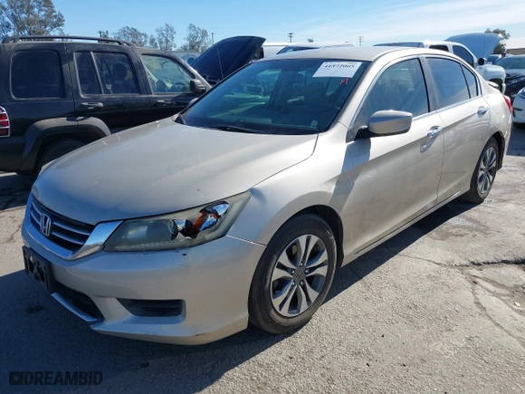 2013 Honda Accord Sdn LX with VIN 1HGCR2F31DA082208, listed as a IAAI auction lot 41372005 with 120,684 mi miles. Bid and sale history available at carsss.com. Image 18.
