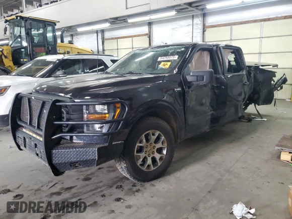 2023 Ford F-150 with VIN 1FTFW1P85PKD53178, listed as a Copart auction lot 54293575 with Not provided miles and Salvage title. Bid and sale history available at DreamBid. Image 1.