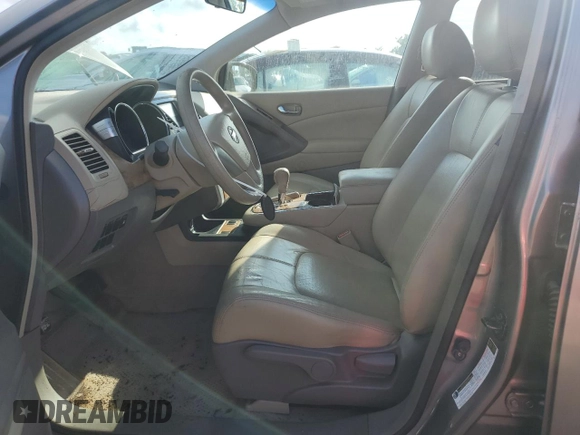 2009 Nissan Murano SL with VIN JN8AZ18U99W019331, listed as a Copart auction lot 73653734 with 0 mi miles and Salvage Title. Bid and sale history available at carsss.com. Image 7.
