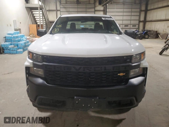2021 Chevrolet Silverado 1500 Work Truck with VIN 1GCRYAEF2MZ107829, listed as a Copart auction lot 47402655 with 99,645 mi miles and Clean Title. Bid and sale history available at DreamBid. Image 5.
