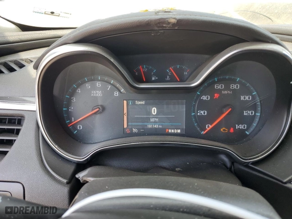 2014 Chevrolet Impala LT with VIN 1G1125S30EU126225, listed as a Copart auction lot 58698944 with 191,143 mi miles and Salvage Title. Bid and sale history available at carsss.com. Image 9.