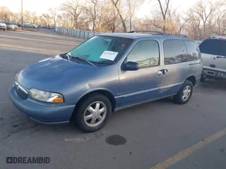 1999 Mercury Villager with VIN 4M2XV11T2XDJ31443, listed as a IAAI auction lot 41747627 with 266,085 mi miles. Bid and sale history available at carsss.com. Image 2.