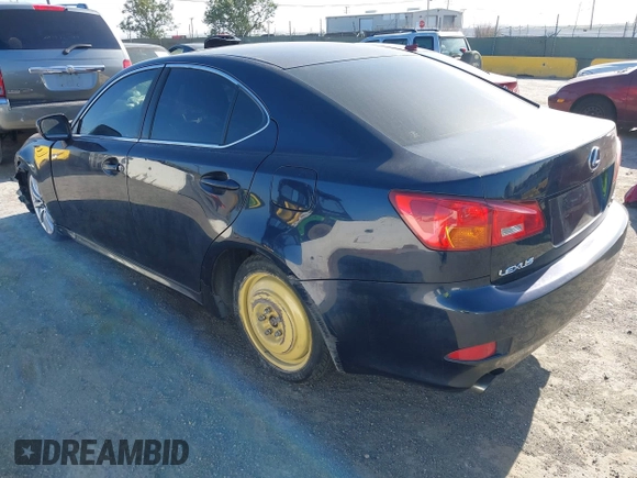 2006 Lexus IS 250 with VIN JTHCK262065003437, listed as a IAAI auction lot 42335524 with 171,627 mi miles and . Bid and sale history available at DreamBid. Image 3.