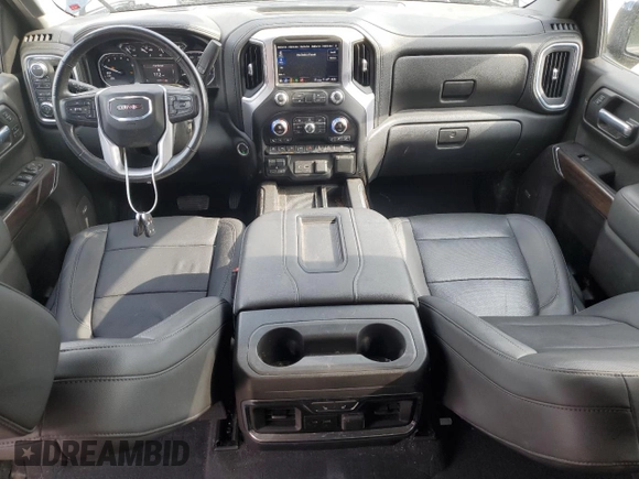 2021 GMC Sierra 1500 SLT z VIN 3GTU9DET5MG216851, wystawiony jako Copart lot #50587485 z przebiegiem 54 929 mil mil oraz Szkoda całkowita • Salvage title. Historia ofert i sprzedaży dostępna na DreamBid. Obrazek 8.