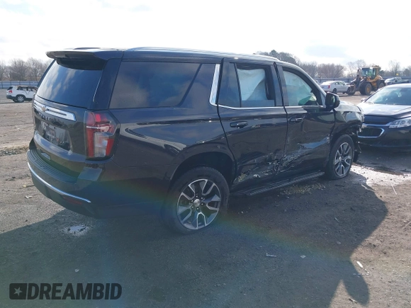 2022 Chevrolet Tahoe LS with VIN 1GNSKMKD6NR196174, listed as a IAAI auction lot 41483011 with 83,748 mi miles and . Bid and sale history available at DreamBid. Image 4.