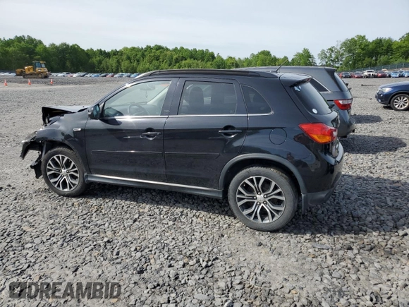 2016 Mitsubishi Outlander SEL with VIN JA4AR4AW3GZ025138, listed as a Copart auction lot 57803615 with 90,005 mi miles and Salvage title. Bid and sale history available at DreamBid. Image 2.