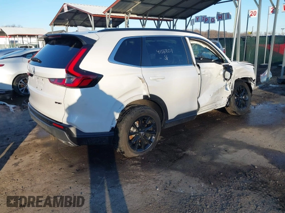 2025 Honda CR-V Sport-L with VIN 7FARS6H84SE053534, listed as a IAAI auction lot 41587207 with 2,427 mi miles and . Bid and sale history available at DreamBid. Image 4.